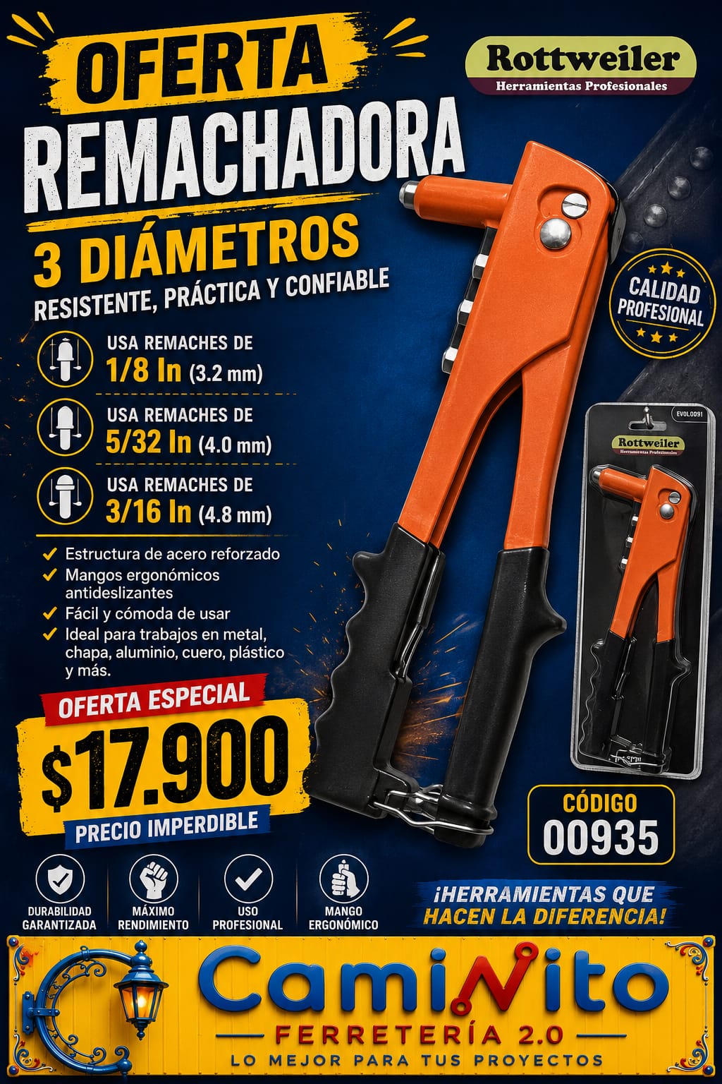 REMACHADORA PROFESIONAL